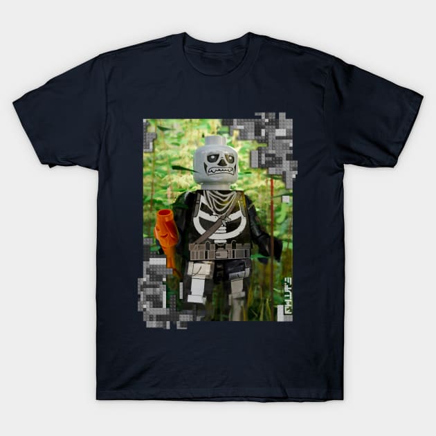 Skull-Trooper Lego Figure T-Shirt by JWISEMAN